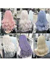 《ケアブリーチ》全てのブリーチがケアブリーチ♪こだわりのダブルカラー/ブリーチカラーで理想の艶髪を♪