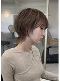 ショートウルフカット/レイヤーウルフ/顔まわりレイヤーカット
