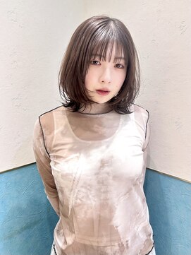 ロンド レグリーズ 立川(Lond leglise) スモーキーカラー/イメチェン/ミニボブレイヤー/立川