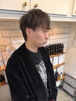 tahie Men’s 谷町【タヒエ メンズ】 緩めスパイラルパーマ