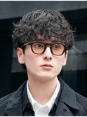 名古屋シャドウパーマルーズパーマ緩め無造作パーマメンズパーマ