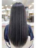 ビーワンヘアー 藤井寺 土師ノ里(B1hair)&nbsp;ストレートロング/黒髪風カラー/地毛風カラー