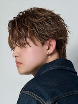 ルースト 南堀江店(ROOST) MEN’S/リバースセンターパート/ニュアンスパーマ/南堀江