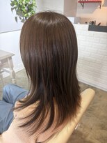 リループ(RELOOP)&nbsp;伸ばし中もキレイに♪カット&カラー&トリートメント