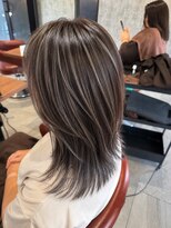 アース コアフュールボーテ 柏崎店(EARTH coiffure beaute) 白髪ぼかし/ハイライト/ダブルカラー