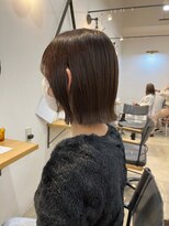 ロロネー 中津(Lolonois)&nbsp;【Lolonois中津】パツっとボブ×マロンブラウン