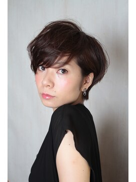 キュア 小岩店(cure) ☆大人可愛いショート☆モカブラウンで秋色に、、、。