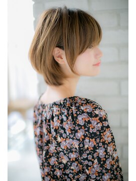 Canon 下北沢 簡単スタイリングで横顔美人 ふんわりボブ L カノン Canon のヘアカタログ ホットペッパービューティー