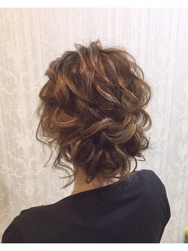 セットサロン ラビッシュポー(Setsalon RabichePow) 【ラビッシュポー】アップスタイル【フランベアー】