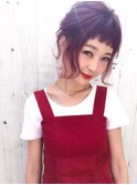 ボブ☆インナーカラー☆ヘアアレンジ