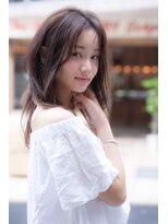 エイミー(Aimee)&nbsp;Aimeeゆるふわセンターパート×ショコラベージュ