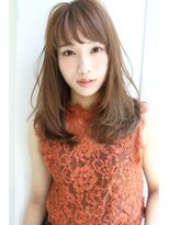 ロゼ 宝塚(Rose)&nbsp;【Rose/宝塚】大人かわいい＿ひし形シルエット＿セミロングi