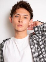 クアトロ グランシュ 川崎店(QUATRO × GranCieux)&nbsp;ワイルドアップバング×ソフトツーブロック