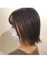 ネオリーブ クタ 町田店(Neolive kuta)&nbsp;オレンジイヤリングカラー[町田　美容室]