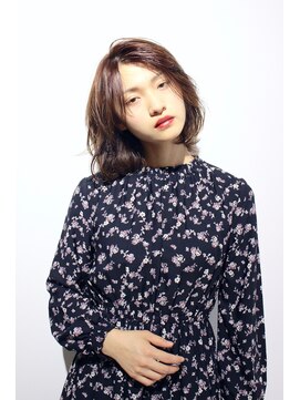 レンジシ オモテサンドウ(RENJISHI omotesando) シアーカラー　ナチュラルボブ