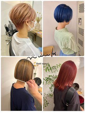 ヌーク(nuuk) デザインカラー【nuuk(hair spa+)】