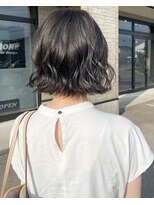 フィオーレ ヘアデザイン(FIORE hair design)&nbsp;グレーアッシュ　ボブ