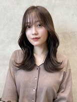 メゾンドイギー(MAISON de IGGY)&nbsp;2wayベビーバングで透明感！外ハネボブ/ペールベージュ