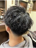 ショートマッシュ　ツイスパ