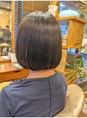 艶髪ミニボブ