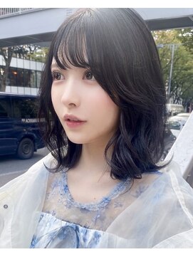 ティア(Tia.) (ボブヘア/髪質改善トリートメント/縮毛矯正/ブルーブラック)