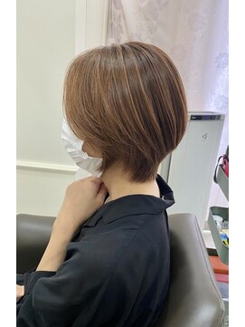 ファクトリーファイブ(Factory5) 【Factory5やまぐち】薄ハイライト×ショートスタイル.