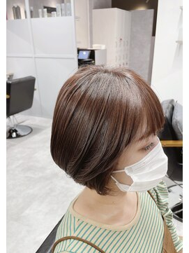 モク(mok) オレンジブラウン×ピンクブラウン