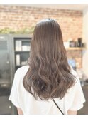 艶髪ペールベージュ＋髪質改善【吉祥寺/髪質改善/アースカラー】