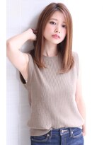 オーロ 西宮店(ORO)&nbsp;サラ艶　ミディアムストレート