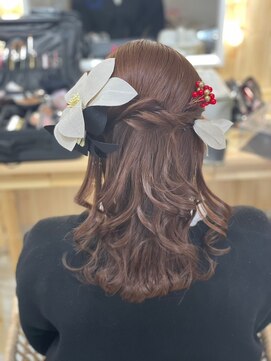 グラムール(Gramour) ハーフアップ