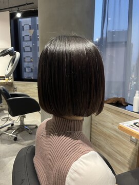 リーオオサカ(Lee Osaka) ボブ　髪質改善　縮毛矯正／kana