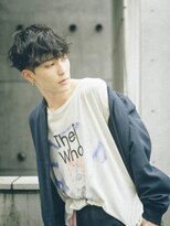 キュー(Cue_)&nbsp;刈り上げマッシュ＋ロシパーマ（表参道、原宿）