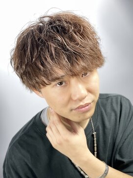 ヒロギンザ 大阪本店(HIRO GINZA) カラー×ツーブロック