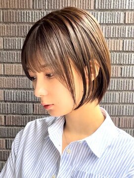 プルーヴ 秋葉原(prove) 30代40代大人女性/前髪ありショートボブ/ショートヘア/髪質改善