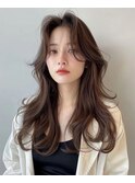 韓国風レイヤーカット/透明感カラー