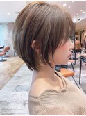 “岩田莉奈”/大人ショート×ナチュラルショート×ショートボブ