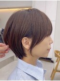 前髪カタログ/イメチェンスタイル/ウェーブパーマ/こなれミディ