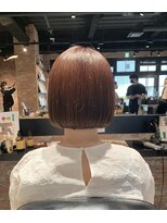 オーガニック アトリエ 大宮(organic+atelier)&nbsp;大人可愛い丸みボブピンクラベンダーベージュベビーピンク