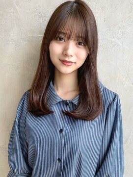 アフロート ルヴア(AFLOAT RUVUA) くびれヘア/レイヤー/顔まわり/サイドバング/こなれミディ