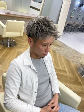 アレス バイ シカ 神戸三宮元町店(ALLES by Cica) ホワイトメッシュジェットモヒカン