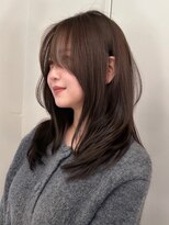 ジアン テラス(GIEN TERRASSE)&nbsp;ニュアンスレイヤー韓国ヘアレイヤーカット梅田茶屋町/岸本 理希