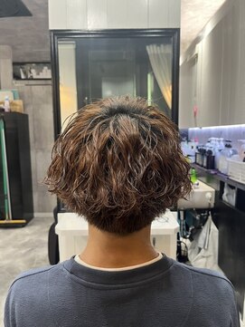 ヘアーサロンリボーンフォーメンズ 王子(Hair salon Reborn for men‘s) 波パーマ