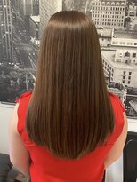 ナナナパレナ 梅田店(nanana parena)&nbsp;微粒子が浸透して髪を修復しながら縮毛矯正+透明カラー