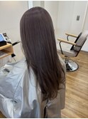 ブリーチありラベンダーカラー