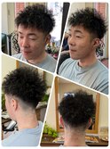 くせ毛ショート☆スキンフェード