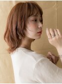 細めハイライト小顔レイヤーボブウルフカット308W北浦和20代30代