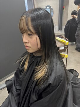 テーラヘアー 稲毛店(TELA HAIR) ベージュインナー