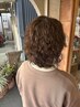 朝も楽ちん♪毛先にふんわりカール　エイジングケアパーマ