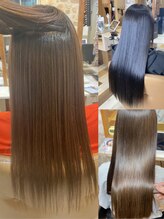 クセ・広がりを抑えて素髪から美しく、毛質改善ストレートの実力。[桜木町/横浜/みなとみらい]