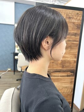ノア 奈良駅前店(NoA) ショートヘア　丸みショート　ショートボブ　奈良　田村梨乃